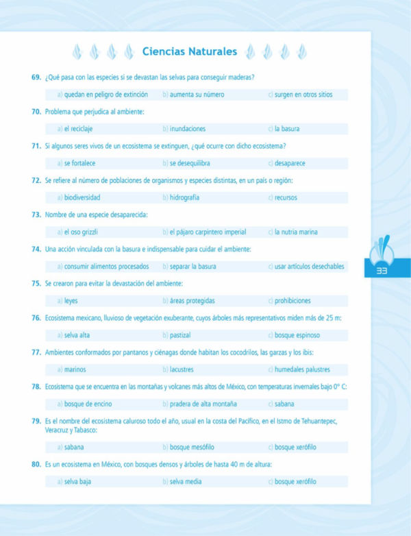 Guía Resuelta para ingreso a la Secundaría - Imagen 4