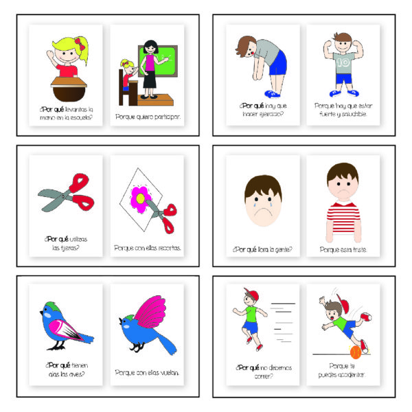 Tarjetas de Lenguaje- ¿Por qué? - Imagen 3