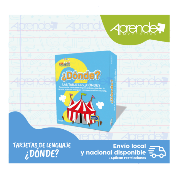 Tarjetas de lenguaje- ¿Dónde?
