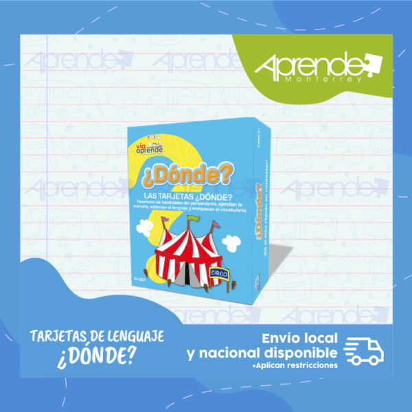Tarjetas de lenguaje- ¿Dónde? - Imagen 2