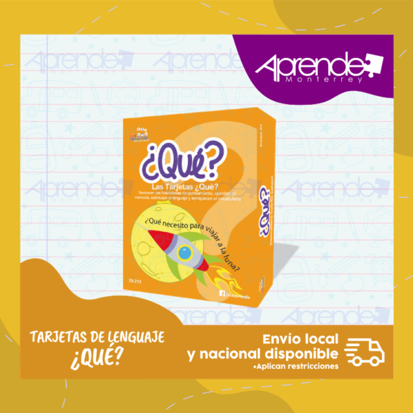 Tarjetas de Lenguaje- ¿Qué? - Imagen 2