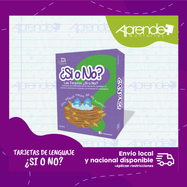 Tarjetas de Lenguaje- ¿Si o No? - Imagen 2