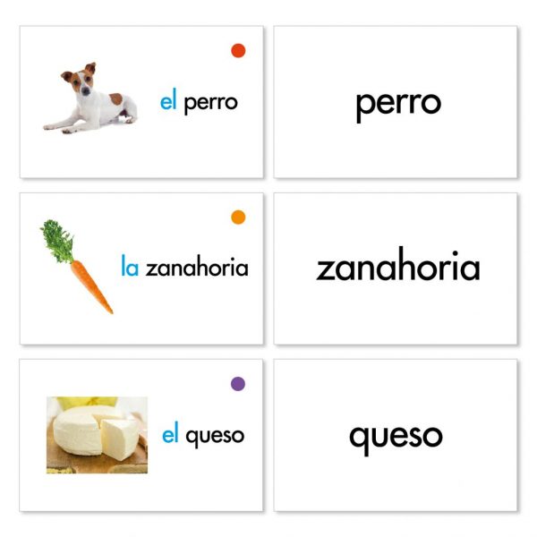 Tarjetas de Vocabulario Básico- 98 Tarjetas - Imagen 4