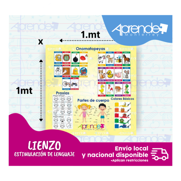 Lienzo de Estimulación de Lenguaje