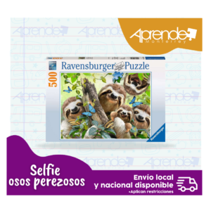 Rompecabezas 500 Piezas- Osos Perezosos