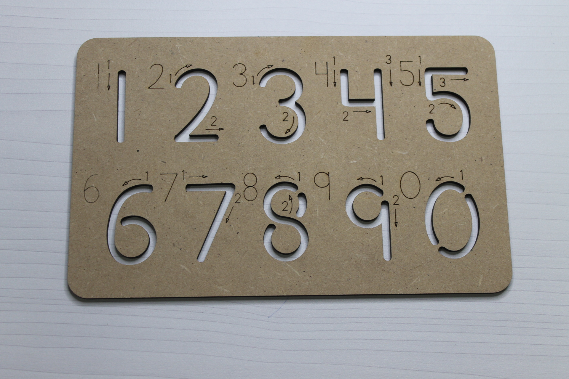 Plantilla 123 Montessori - Imagen 3
